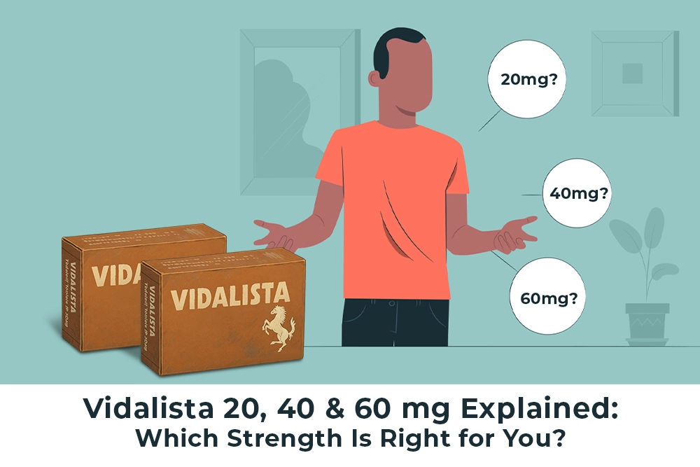 Vidalista 20, 40 & 60 mg Explained: Which Strength Is Right for You?
